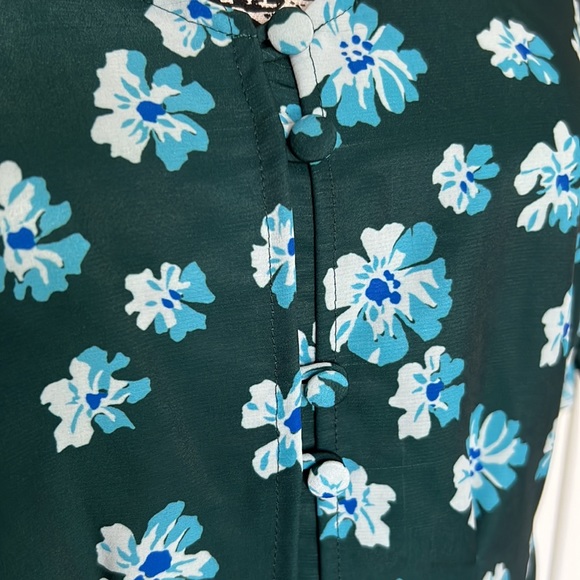 NWT Outerknown Kira Dress Riviera Esalen Bloom Size Medium - Picture 6 of 16